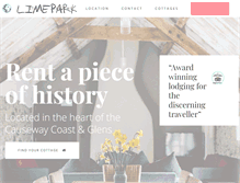 Tablet Screenshot of limepark.com